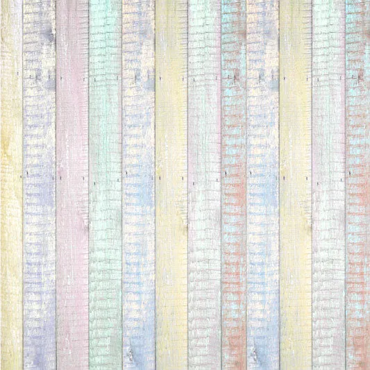 Kate Easter Colorful Wood Backdrop Photography