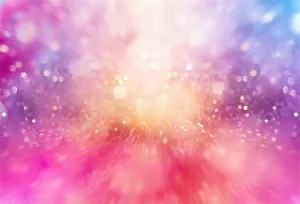 Kate Fantasy Girly Colorful Bokeh Backdrop Designed by Uta Mueller Photography