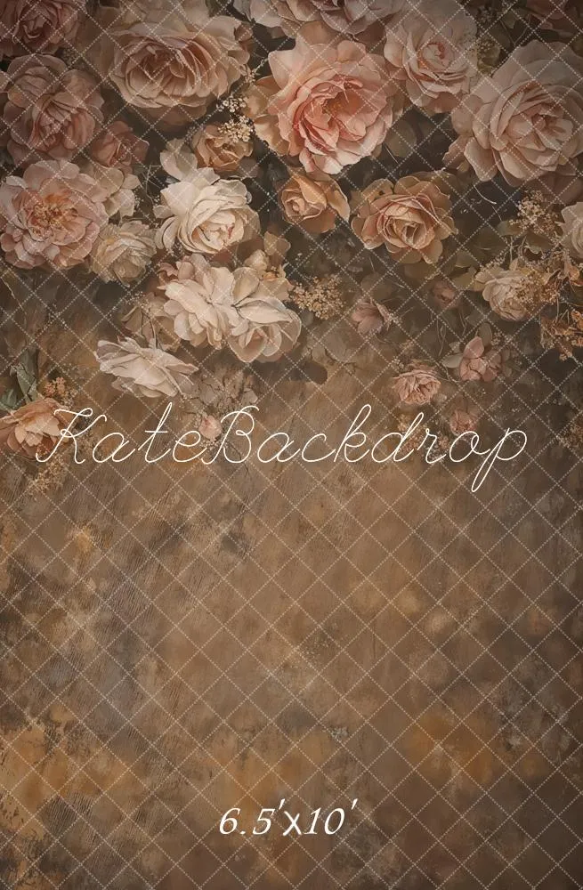 Kate Fine Art Vintage Floral Backdrop Designed by Emetselch