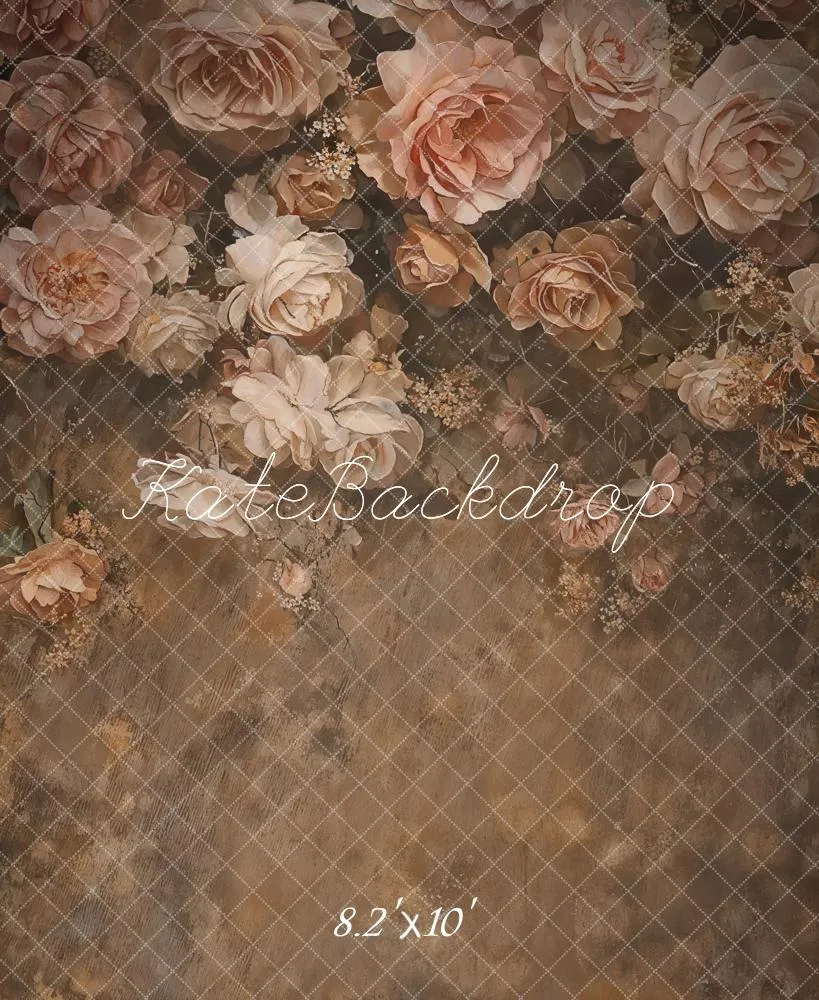 Kate Fine Art Vintage Floral Backdrop Designed by Emetselch