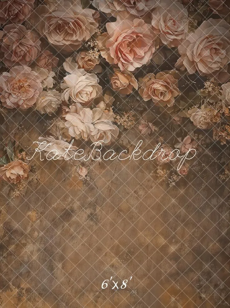 Kate Fine Art Vintage Floral Backdrop Designed by Emetselch