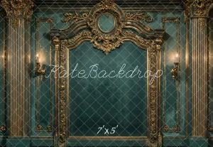 Kate Green Vintage Ornate Wall Backdrop Designed by Emetselch