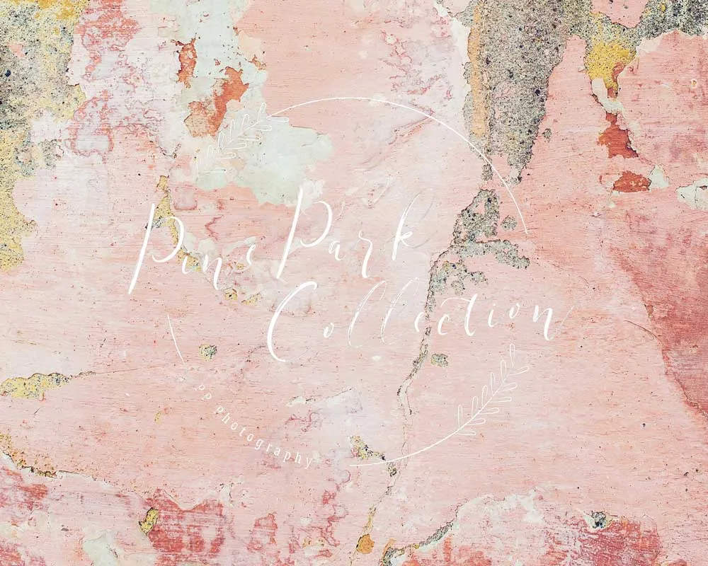 Kate Pink Stucco Wall Backdrop Designed By Pine Park Collection