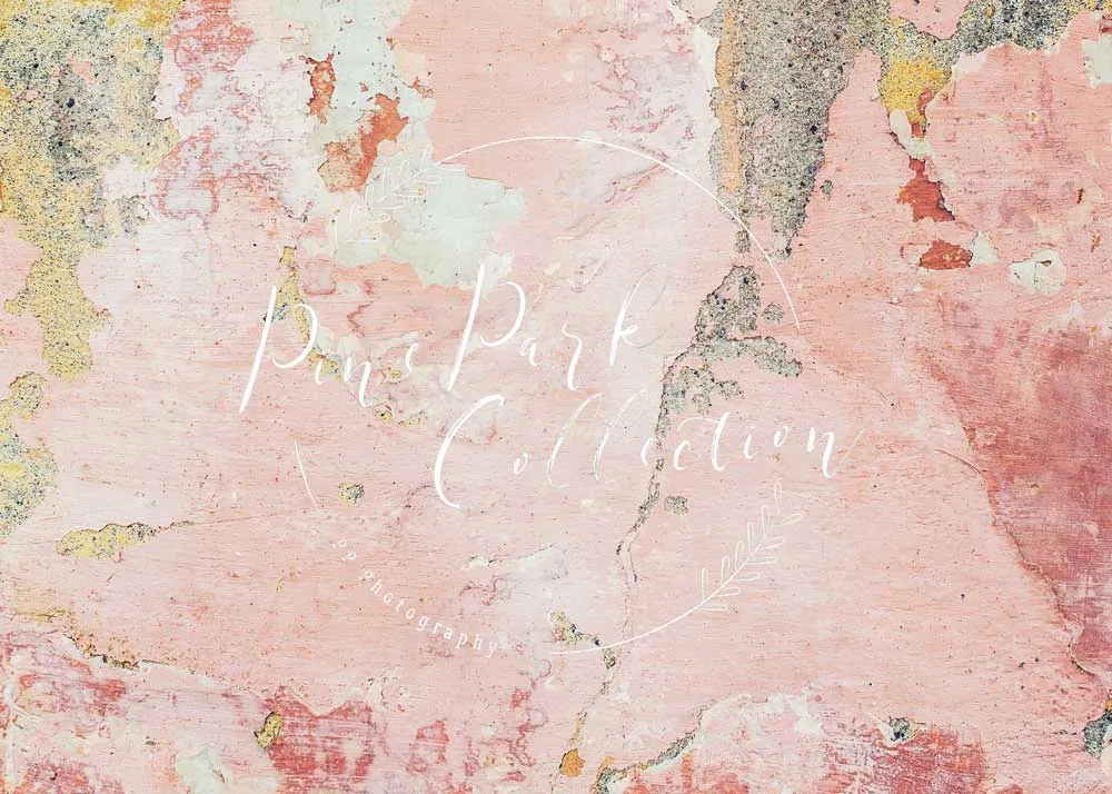 Kate Pink Stucco Wall Backdrop Designed By Pine Park Collection