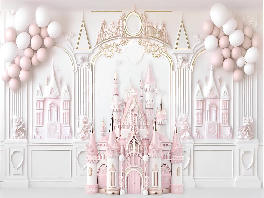 Kate Princess Room Castle Vintage Backdrop Designed by Ashley Paul