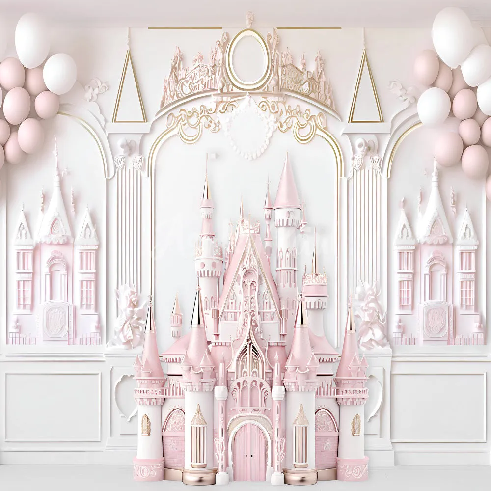 Kate Princess Room Castle Vintage Backdrop Designed by Ashley Paul