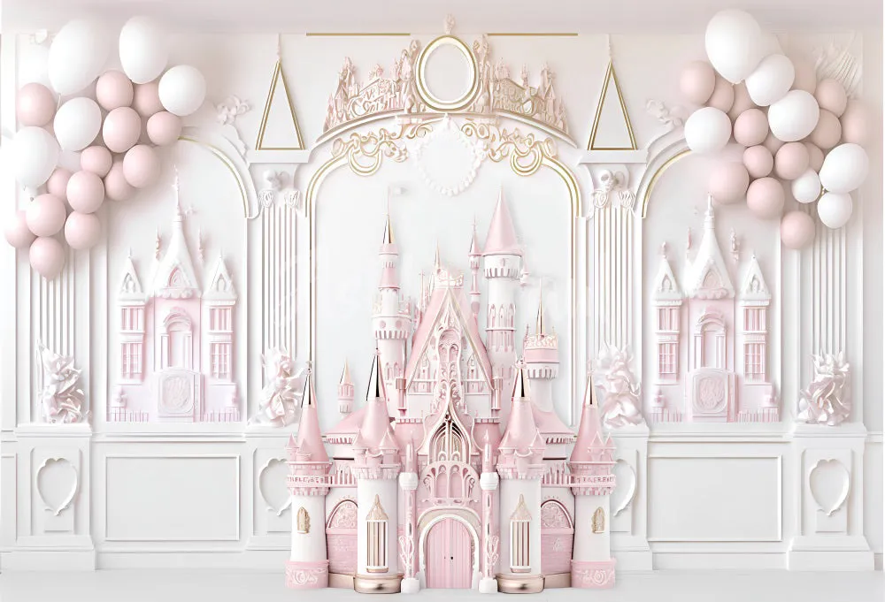 Kate Princess Room Castle Vintage Backdrop Designed by Ashley Paul