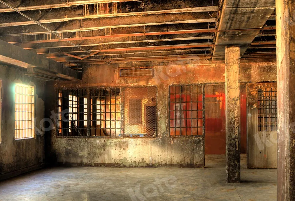 Kate Retro Vintage Building Backdrop Designed by Chain Photography