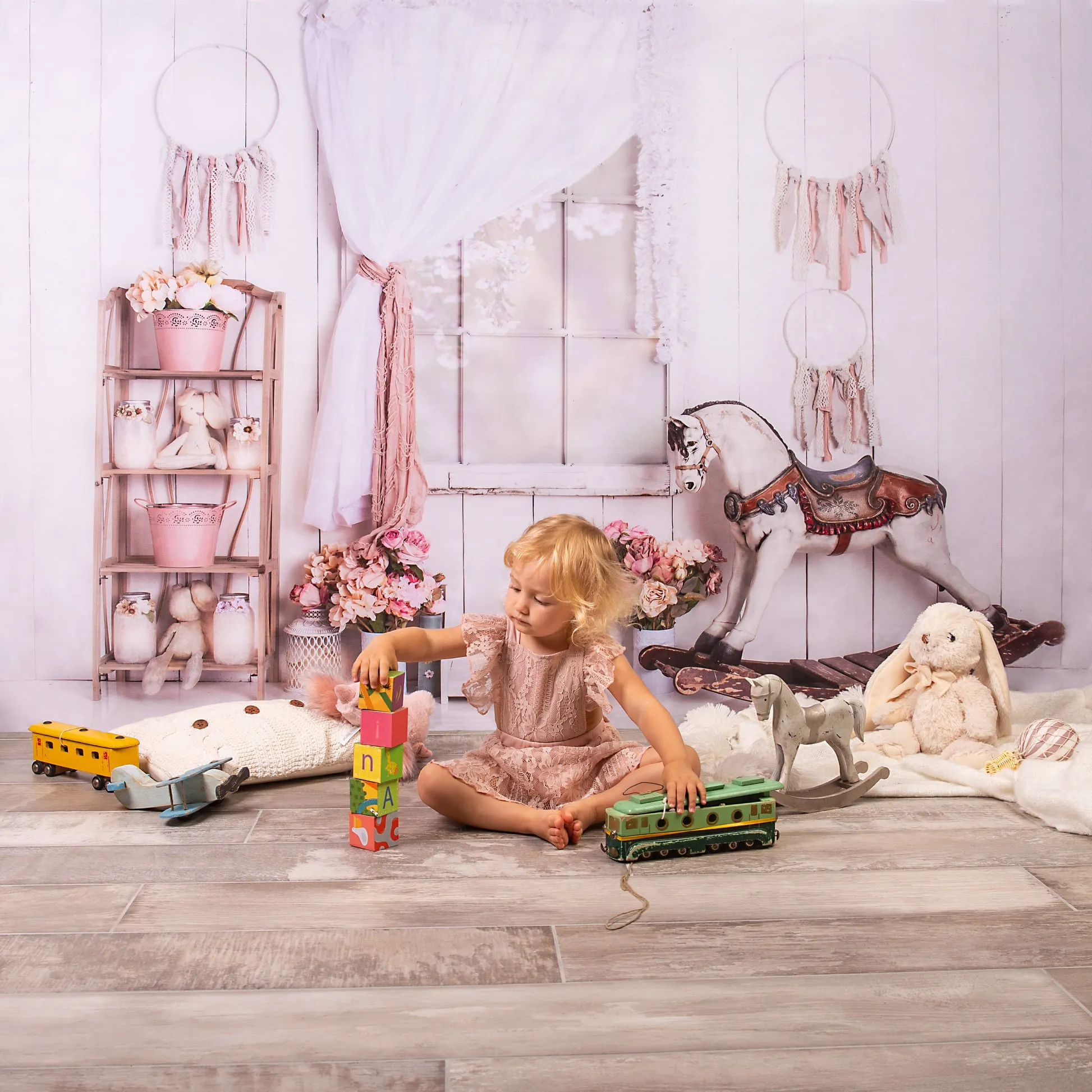 Kate Vintage Girls Room Backdrop Designed By Rose Abbas