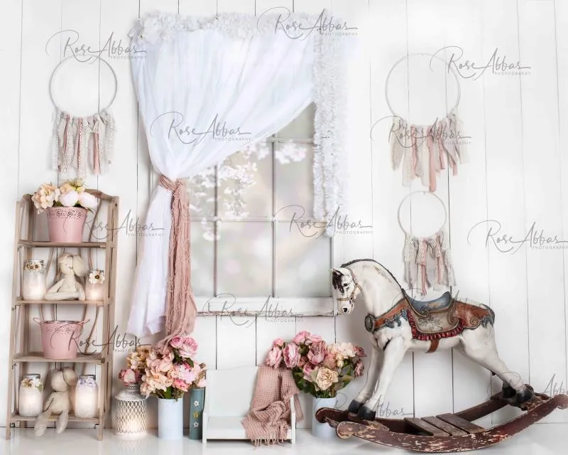 Kate Vintage Girls Room Backdrop Designed By Rose Abbas