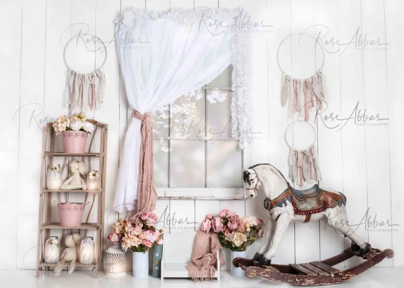 Kate Vintage Girls Room Backdrop Designed By Rose Abbas