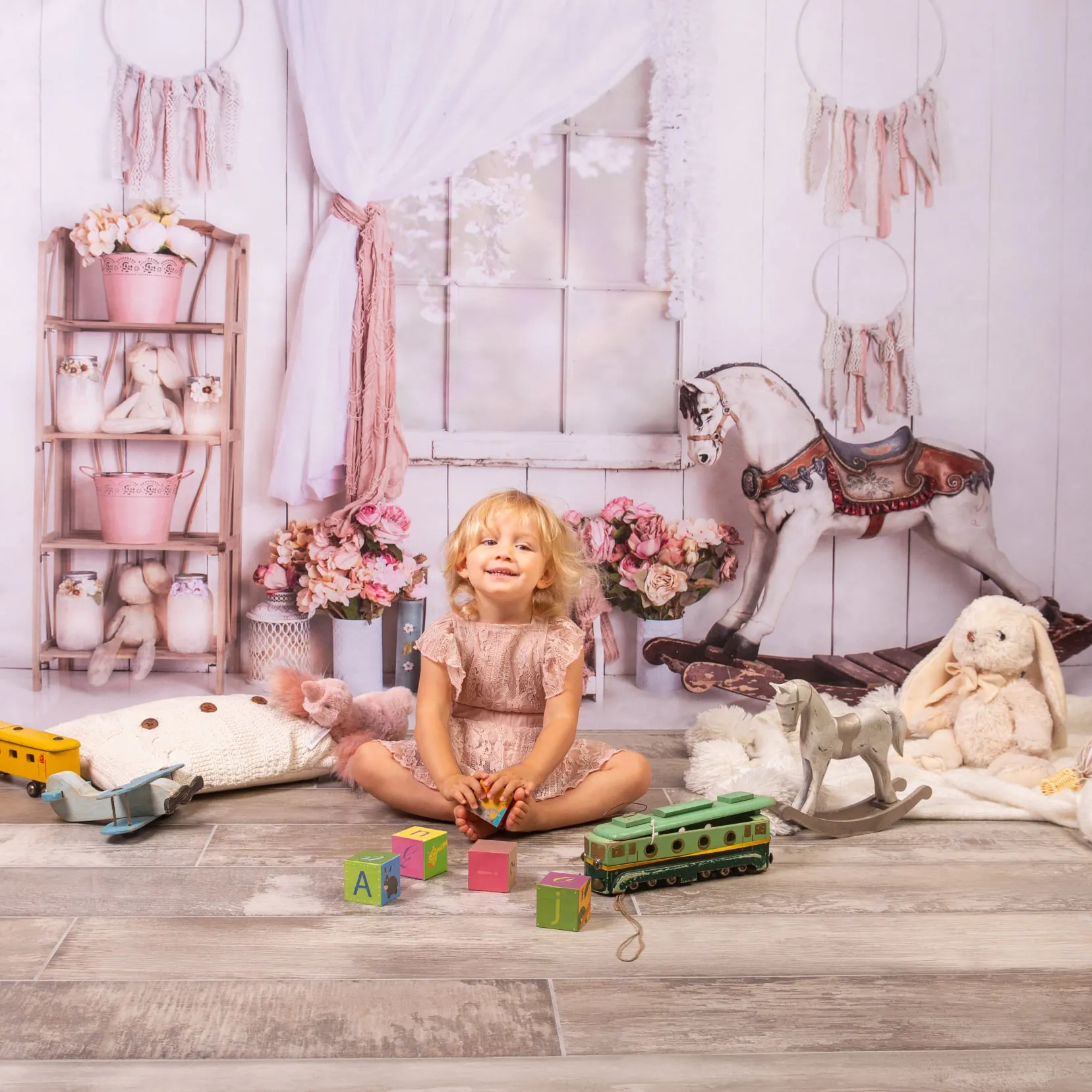 Kate Vintage Girls Room Backdrop Designed By Rose Abbas