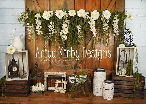 Kate Vintage Memories backdrop designed by Arica Kirby