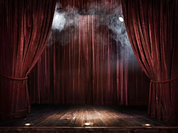Kate Vintage Stage Photography Backdrops Curtain Light Background
