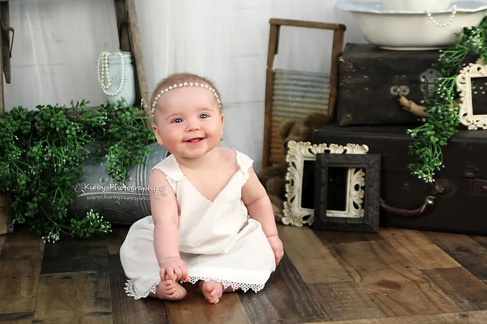 Kate Vintage Treasures Spring/Easter Backdrop designed by Arica Kirby