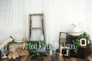 Kate Vintage Treasures Spring/Easter Backdrop designed by Arica Kirby