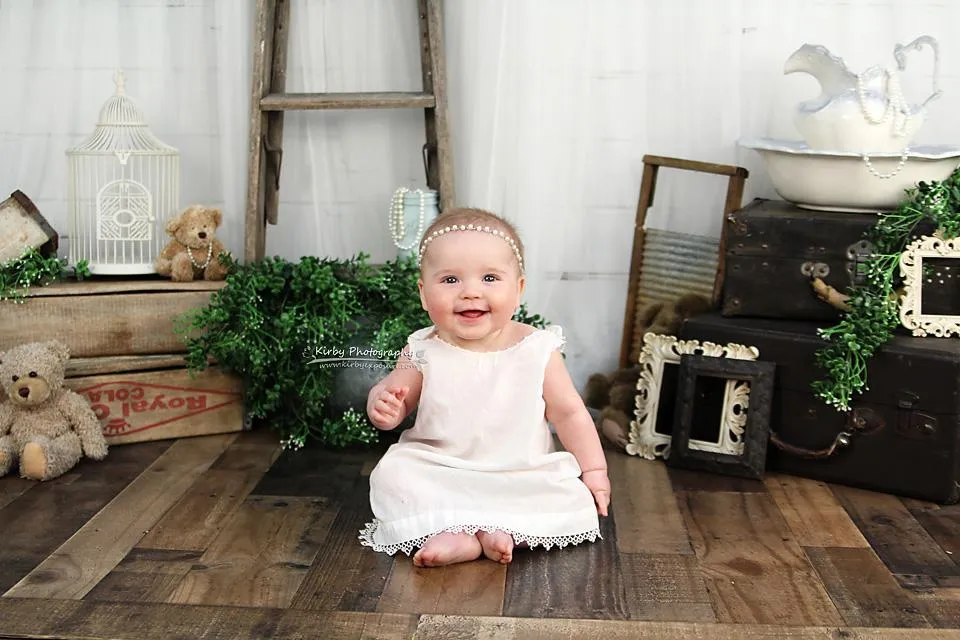 Kate Vintage Treasures Spring/Easter Backdrop designed by Arica Kirby