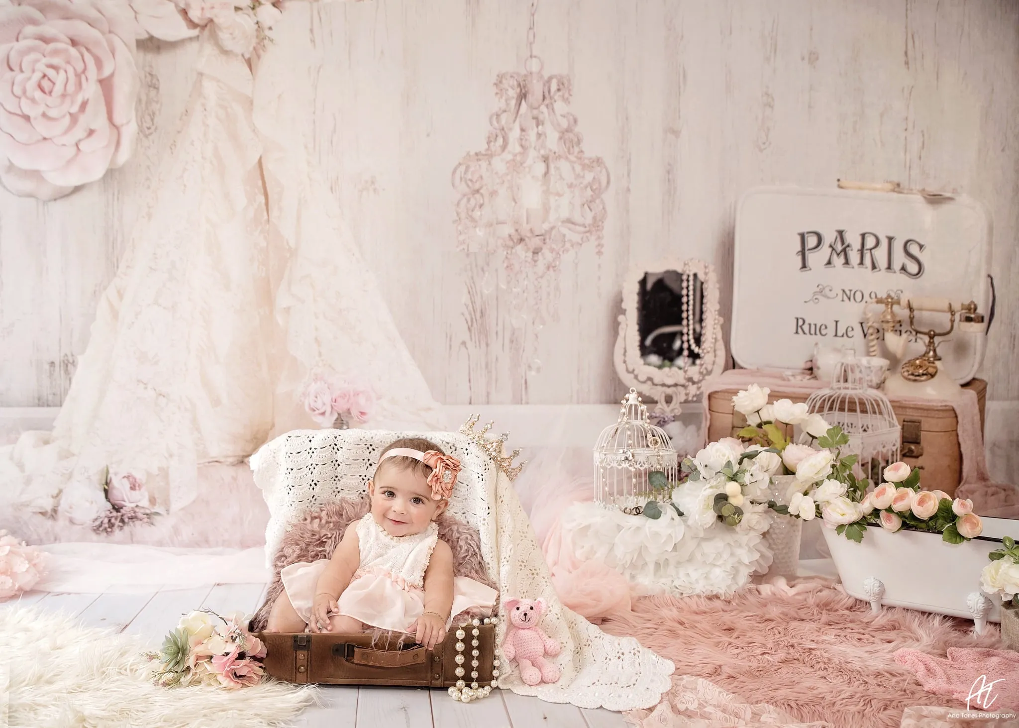 Kate Vintage Vibes Backdrop for Photography Designed by Erin Larkins