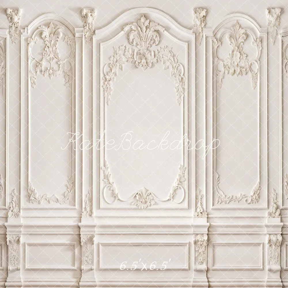 Kate White Vintage Fine Art Wall Backdrop Designed by Chain Photography