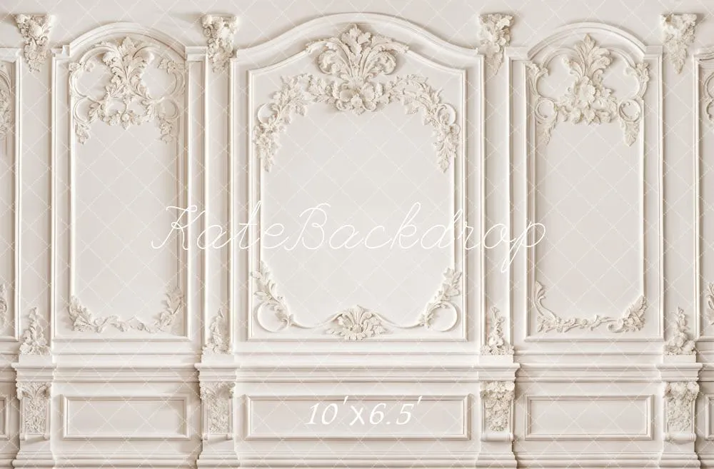 Kate White Vintage Fine Art Wall Backdrop Designed by Chain Photography