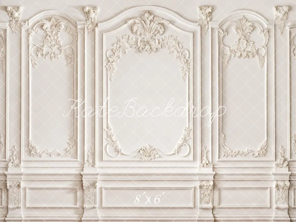 Kate White Vintage Fine Art Wall Backdrop Designed by Chain Photography