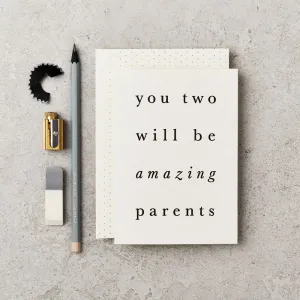 KATIE LEAMON AMAZING PARENTS CARD