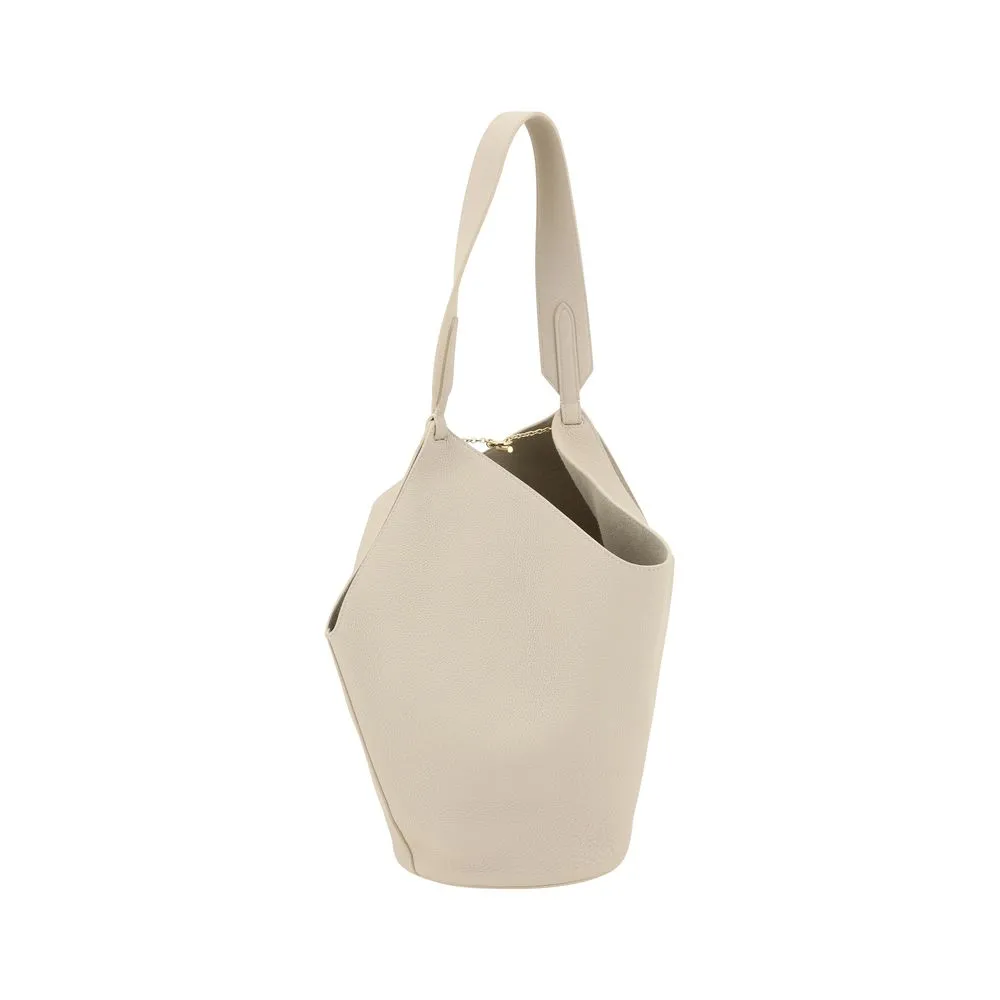 Khaite Lotus small leather Shoulder Bag