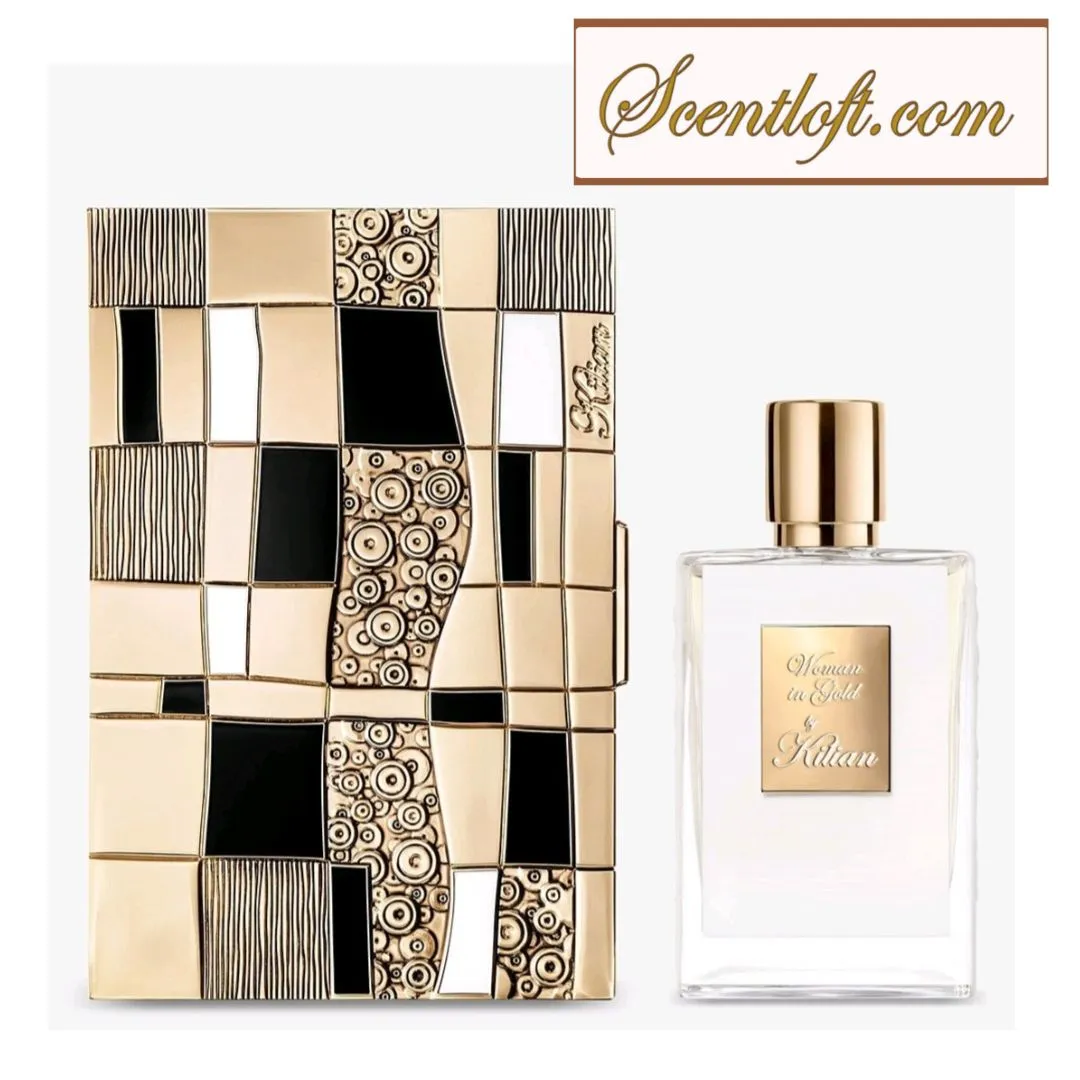 KILIAN Woman In Gold  50ml Muse Clutch Set   Free Mini Spray *