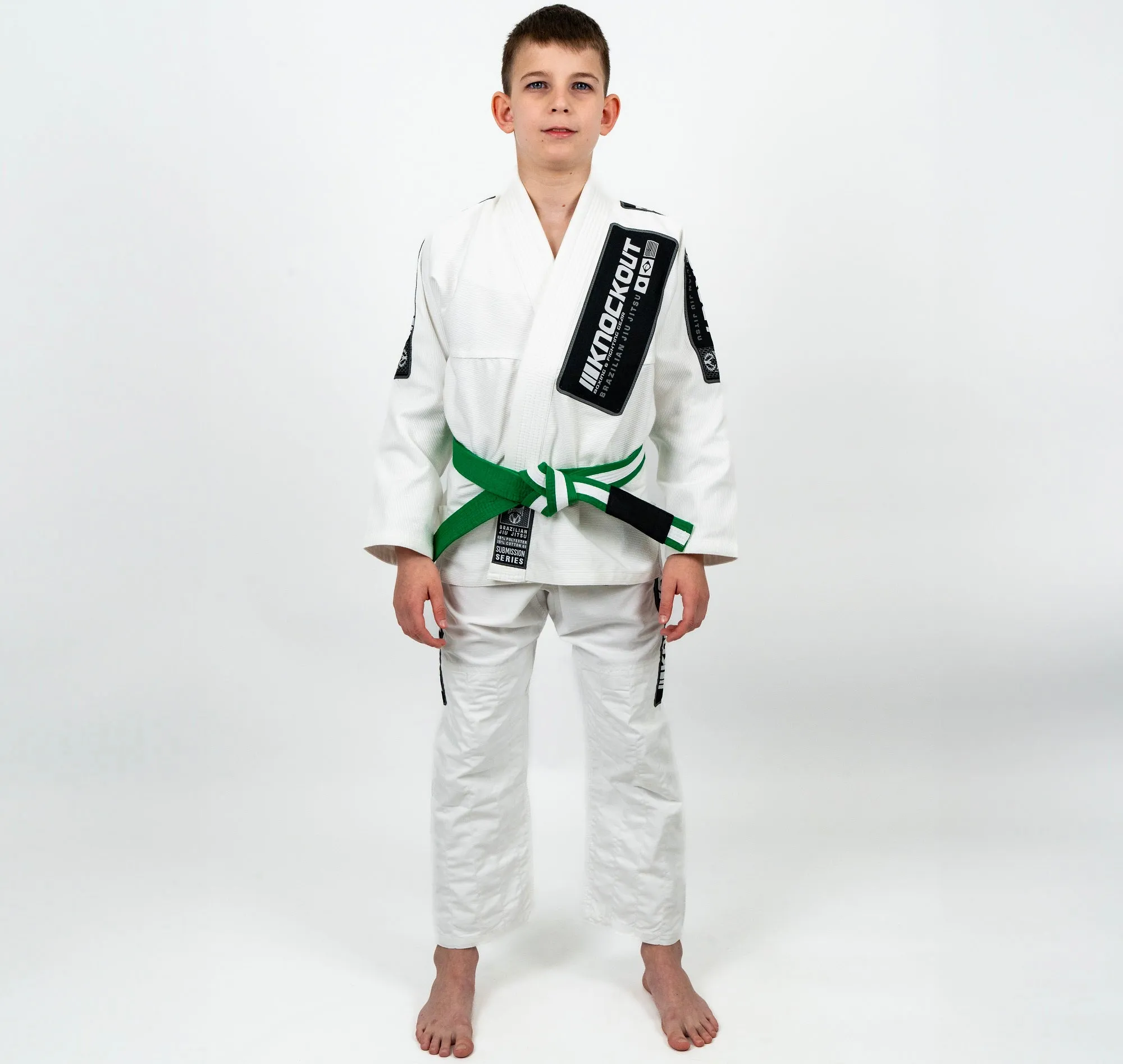 Kimono Jiu Jitsu Knockout Copii 2.0