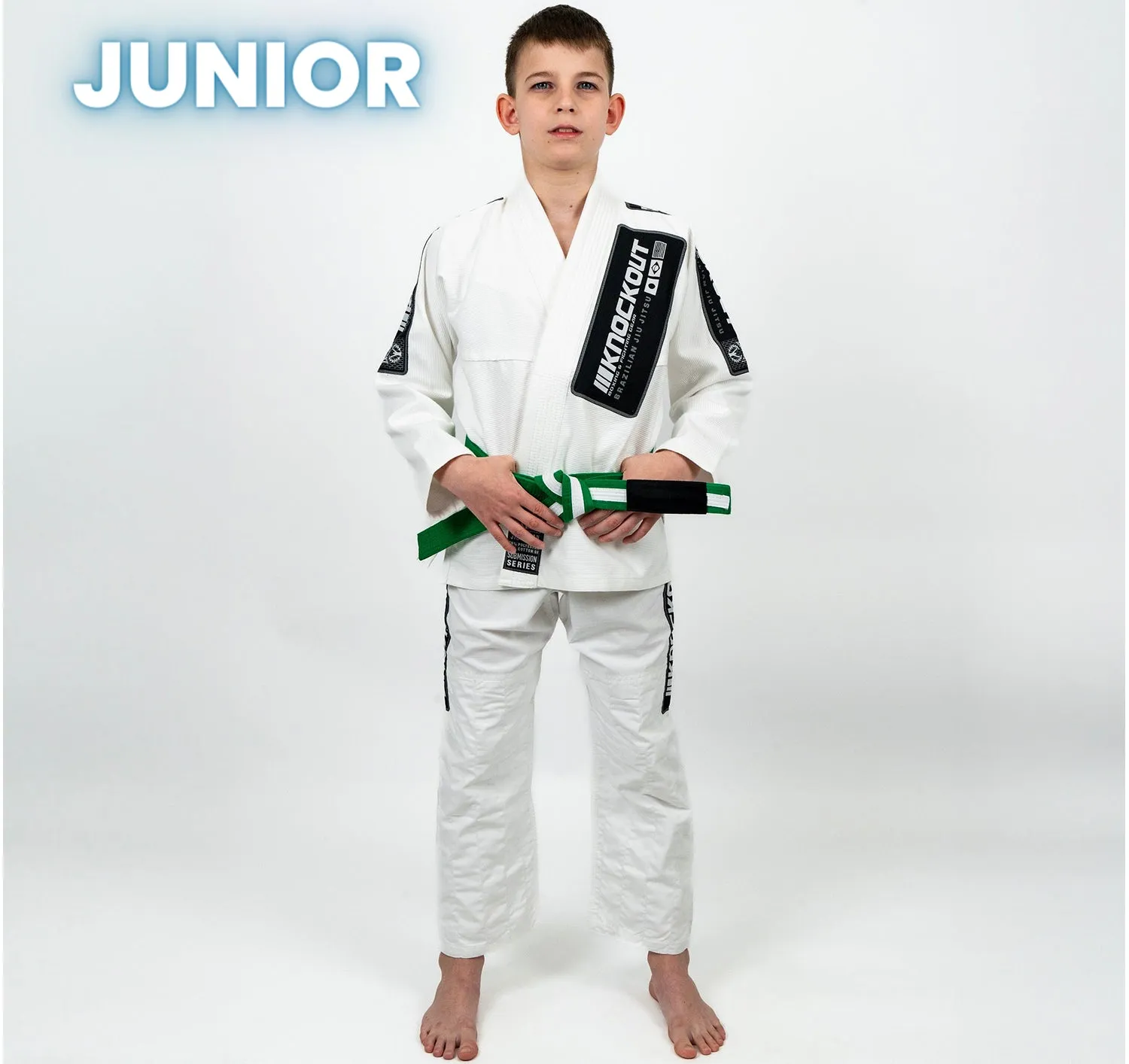Kimono Jiu Jitsu Knockout Copii 2.0