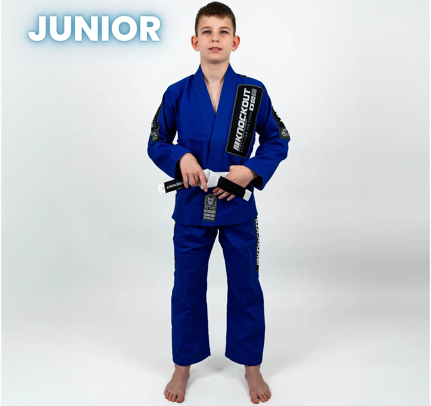 Kimono Jiu Jitsu Knockout Copii 2.0