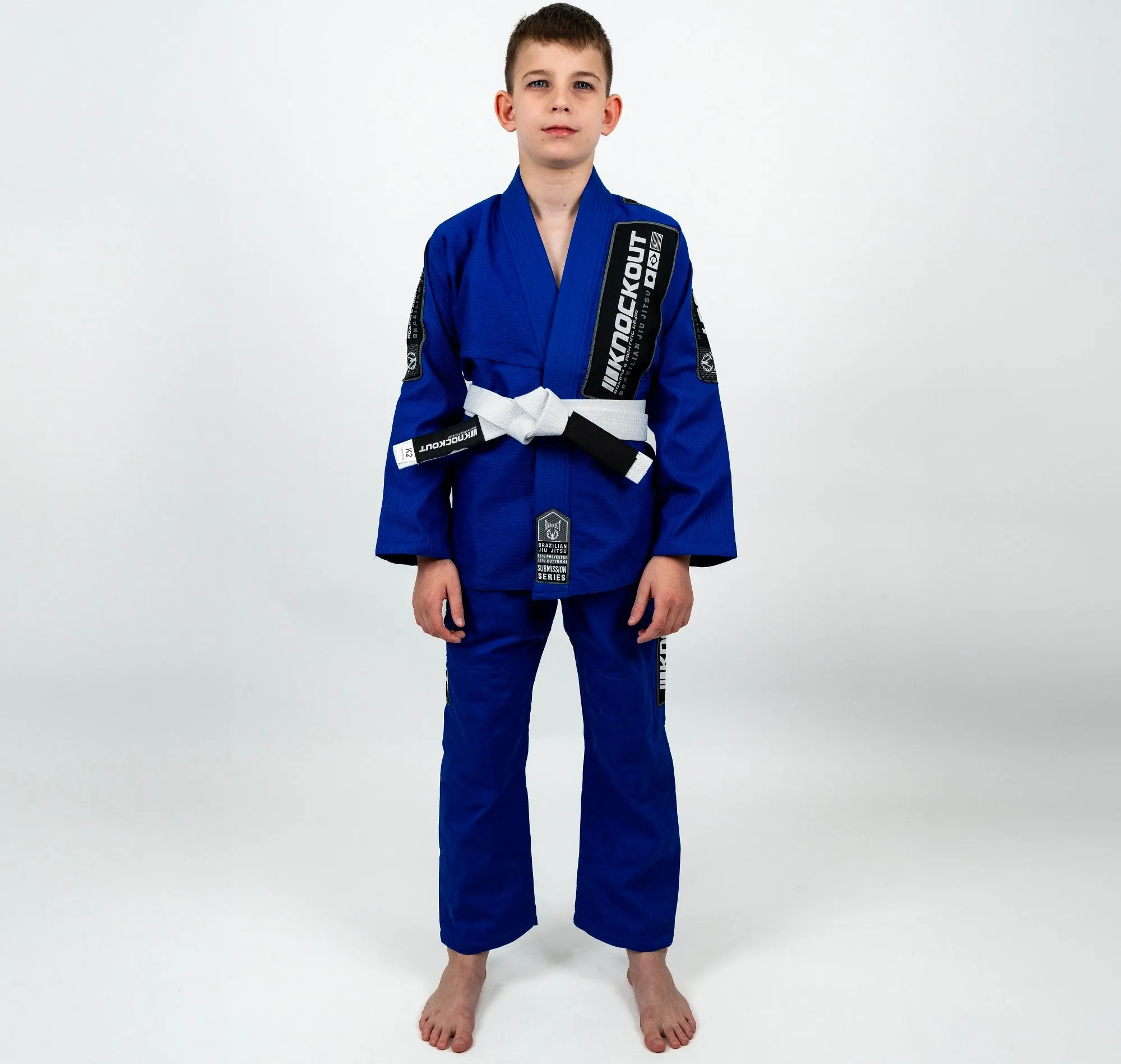 Kimono Jiu Jitsu Knockout Copii 2.0