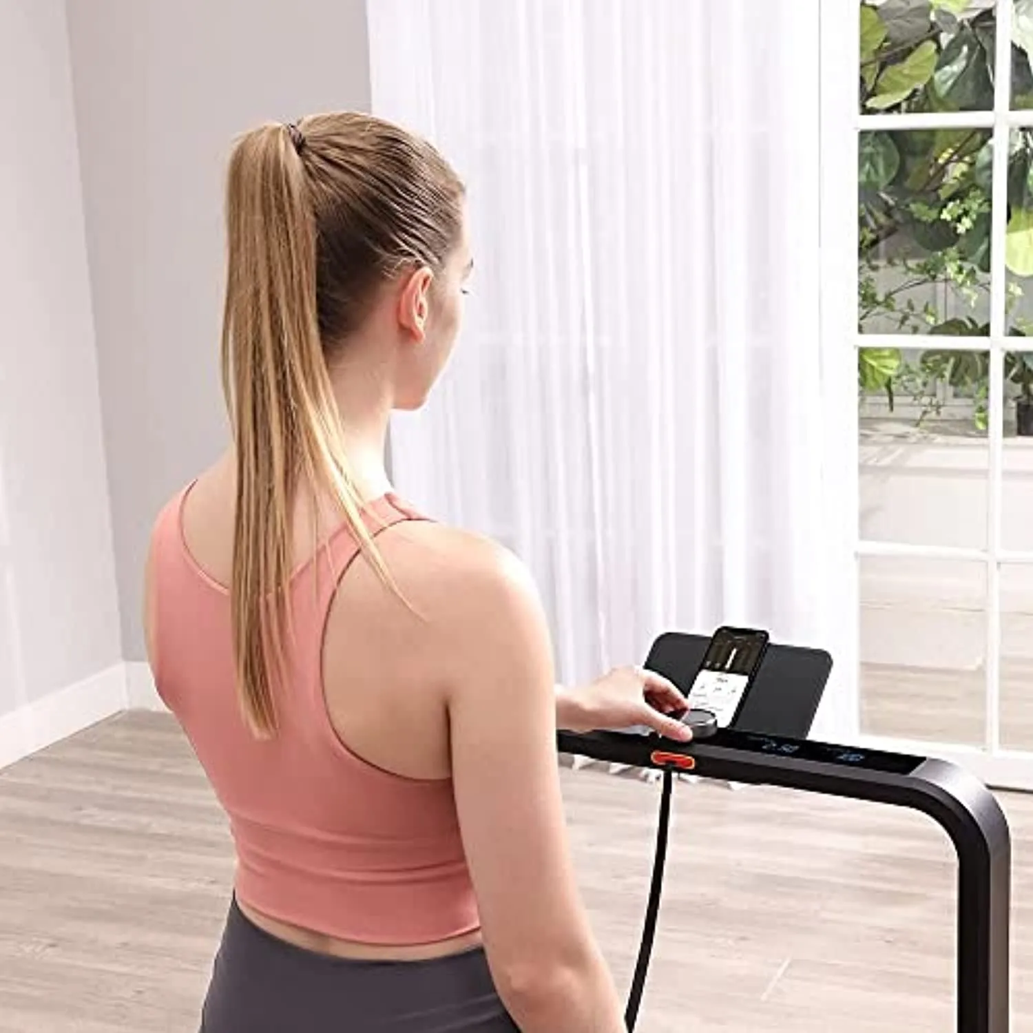 KingSmith WalkingPad X21 Foldable Treadmill Smart Double Folding Walking and Running Machine Fitness Exercise Gym Alternative 12KM/H Support NFC LED Display