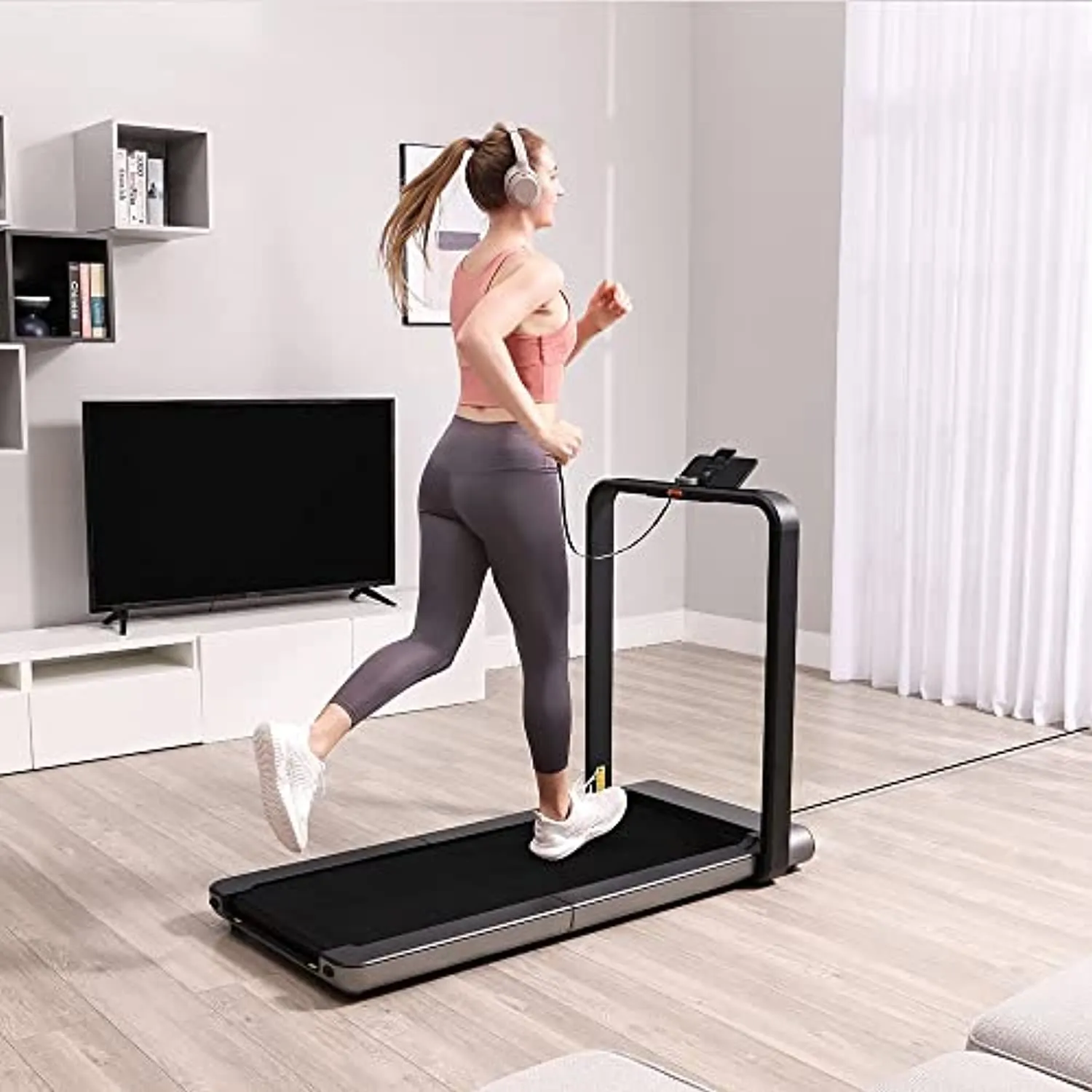 KingSmith WalkingPad X21 Foldable Treadmill Smart Double Folding Walking and Running Machine Fitness Exercise Gym Alternative 12KM/H Support NFC LED Display
