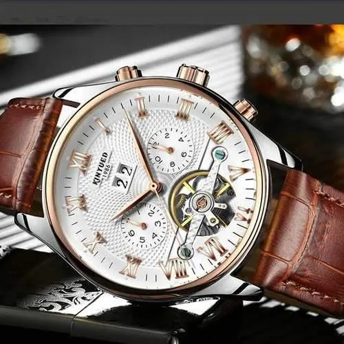 KINYUED JYD-J012 Calendar Automatic Mechanical Watch