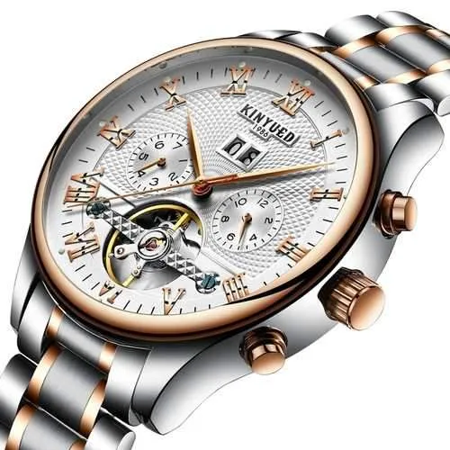 KINYUED JYD-J012 Working Sub-dial Automatic Mechanical Watch