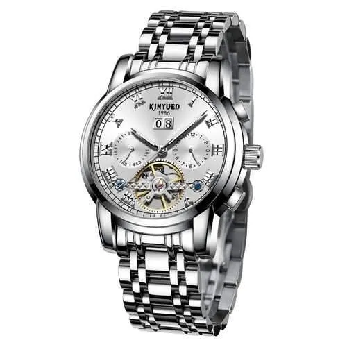 KINYUED JYD-J014 Stainless Steel Automatic Mechanical Watch