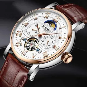 KINYUED JYD-J029 Moon Phase Automatic Mechanical Watch