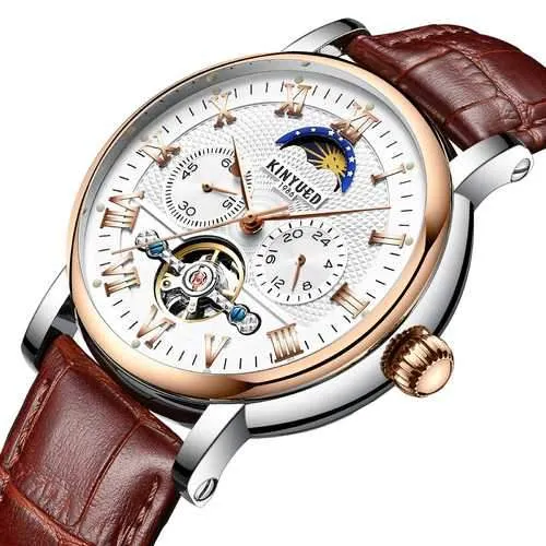 KINYUED JYD-J029 Moon Phase Automatic Mechanical Watch
