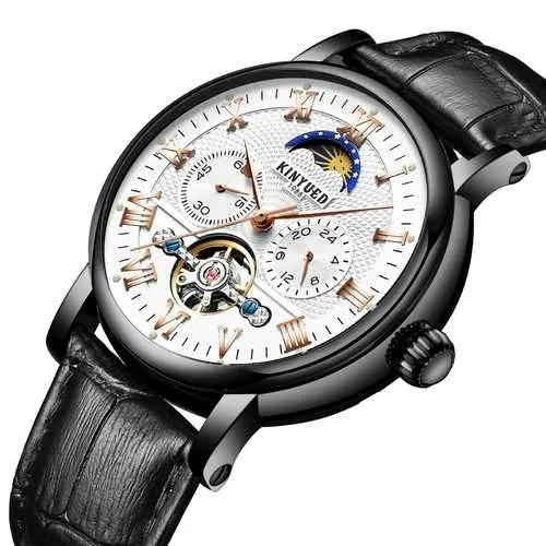 KINYUED JYD-J029 Moon Phase Automatic Mechanical Watch