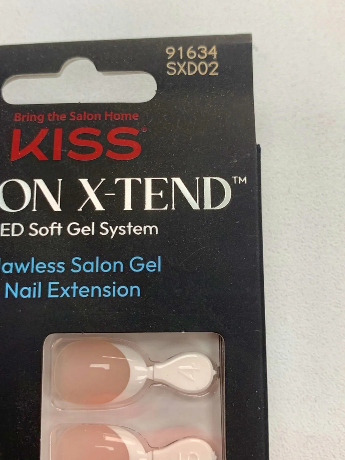 Kiss Salon X-Tend LED Soft Gel System Flawless Salon Gel Nail Extension