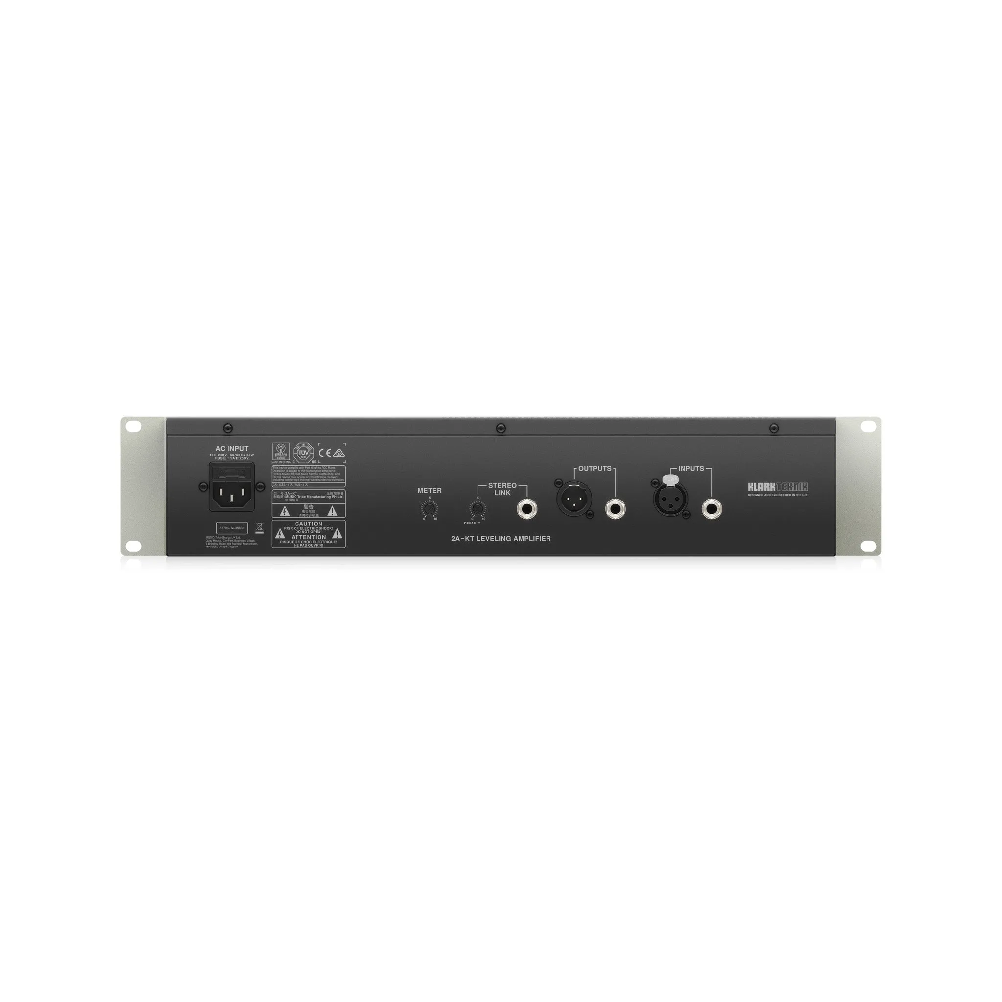 Klark Teknik 2A-KT Optical Tube Leveling Amplifier