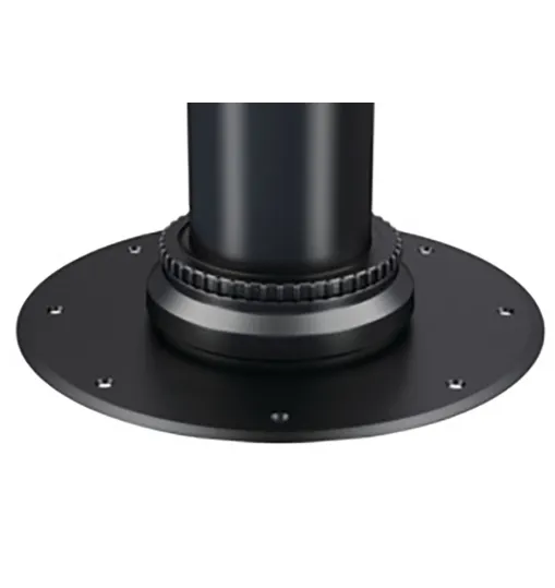 Klober Flavent Breather Extraction Vent with Pipe & Screw Connector PVC Flange - 100mm