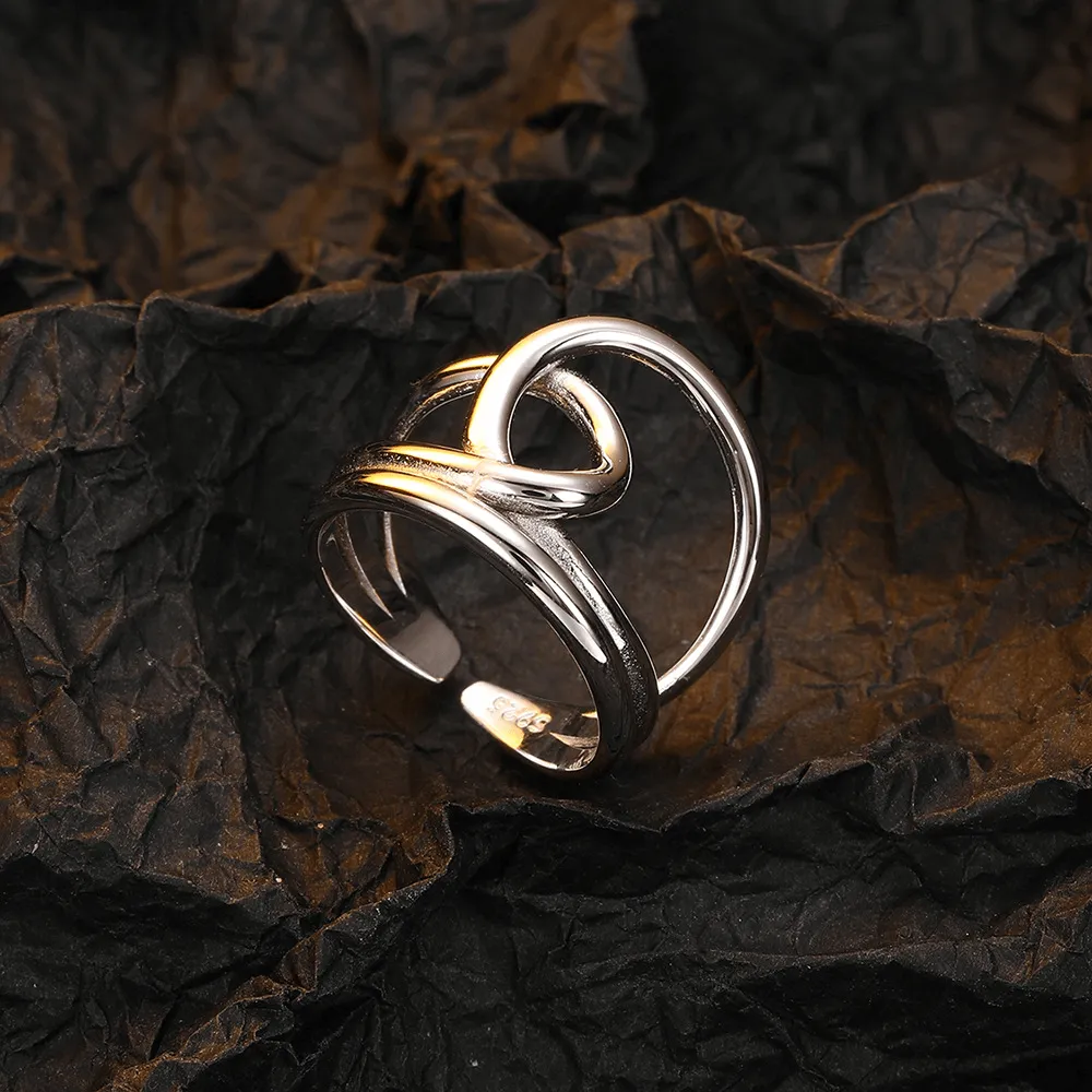 Knot Thumb Ring | Sterling Silver