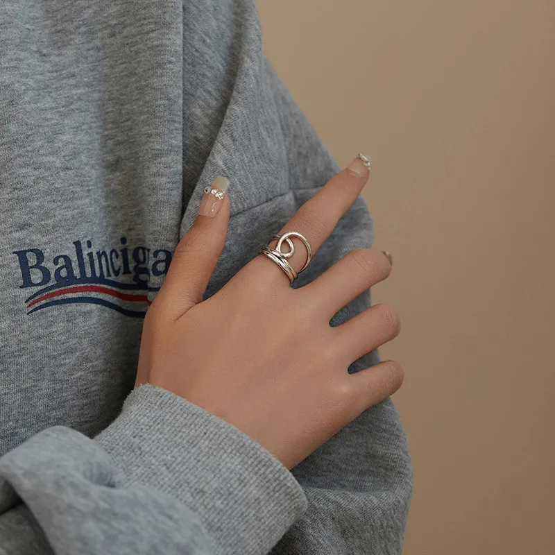 Knot Thumb Ring | Sterling Silver