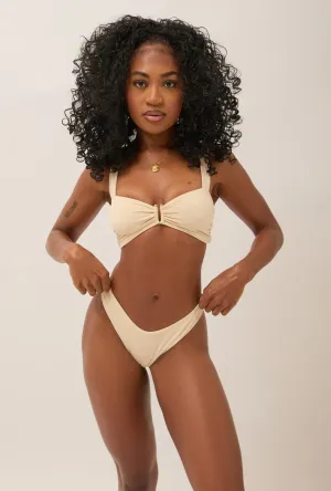 Komodo Supportive Bikini Top - Vanilla Cream