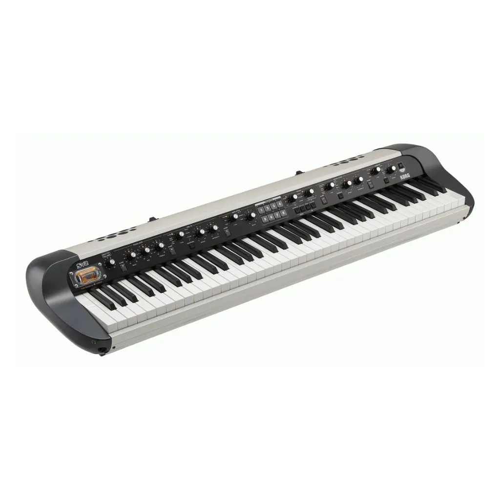 Korg SV-2 Stage Vintage Piano, Black – 73 key, with speakers