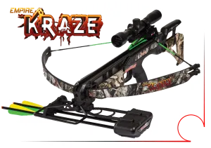 Kraze Hybrid Recurve 175Lb Crossbow