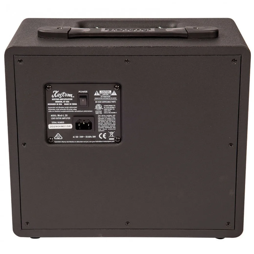 Kustom Mod-L20 mallintava kitaravahvistin 20 w