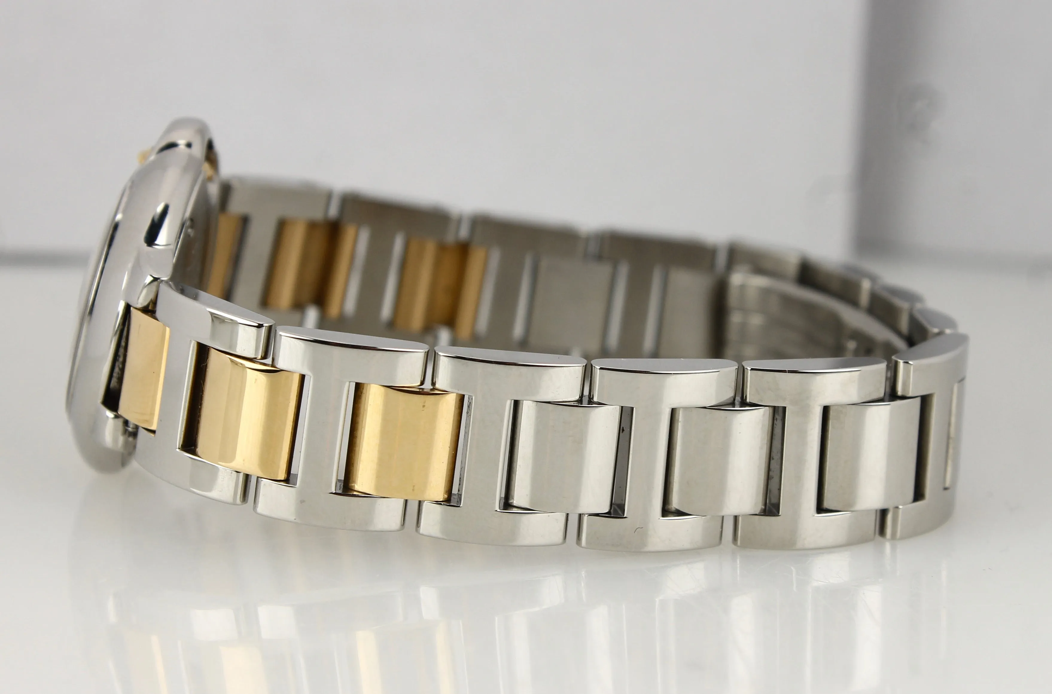 Ladies Cartier Ballon Bleu Quartz 28mm Two-Tone Stainless W2BB0010 3009 Watch